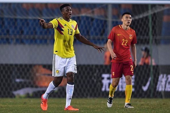 Yerry Mina Colombia Barcelona