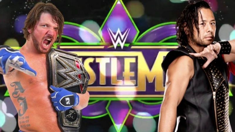 AJ Styles vs. Shinsuke Nakamura WrestleMania