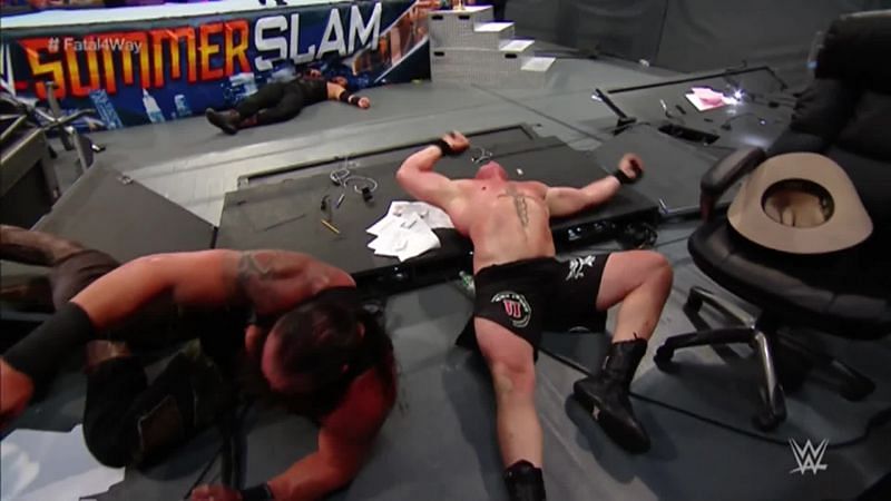 Barring the No Mercy Main Event, Strowman has completely dominated Lesnar