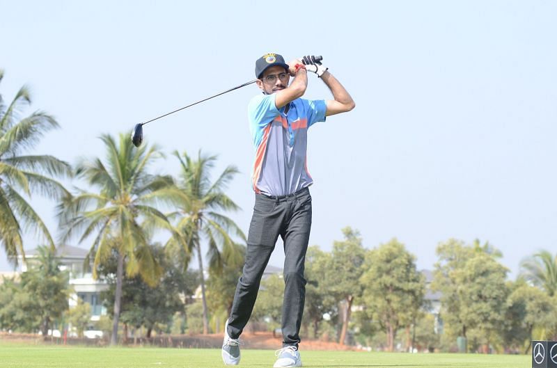 Yuzvendra Chahal - Indian Cricketer in action of Day 2 of the Bengaluru Leg Qualifiers