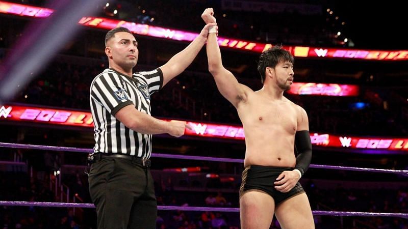 Hideo Itami won his match on 205 Live
