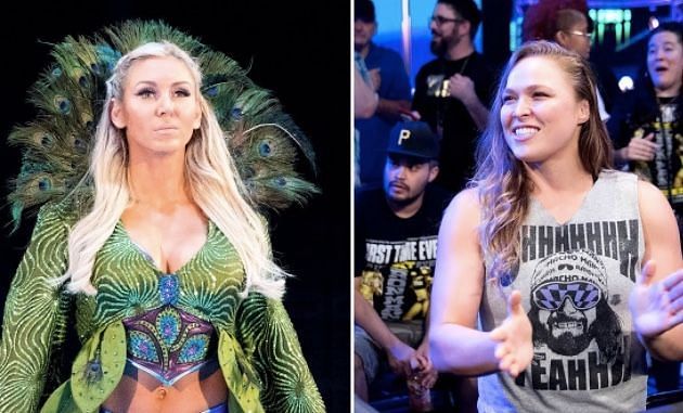 Rousey vs Flair could headline the showcase of the immortals