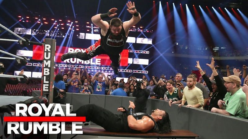 This No-DQ match was overshadowed by the Royal Rumble