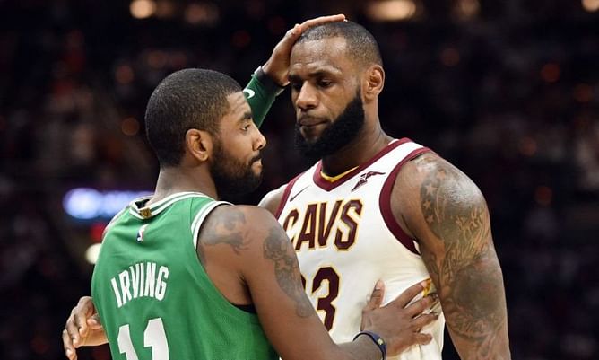 LeBron James didn't want the Cavs to comply with Kyrie Irving's trade request