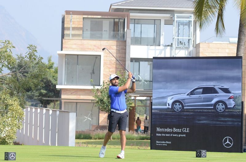 Karun Nair - Indian Cricketer in action on Day 2 of the Bengaluru Leg Qualifiers