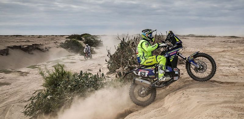 Aravind KP Dakar 2018 TVS Racing