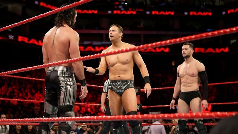 Seth Rollins, The Miz and Finn Balor went to war over the IC Title