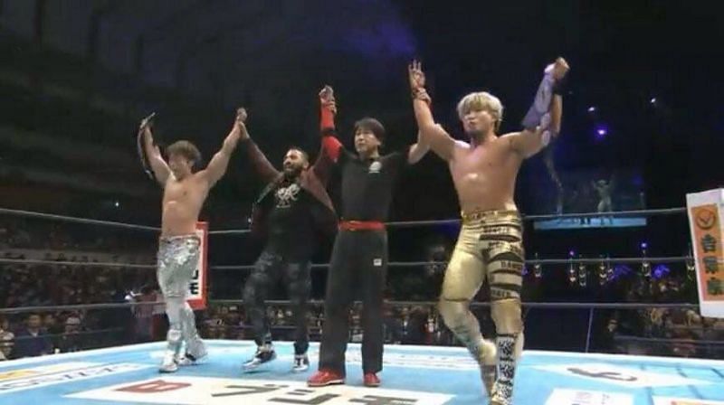 The Young Bucks are no longer IWGP Jr. Tag Team Champions