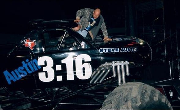 Steve Austin looks back fondly at crushing The Rock&#039;s car