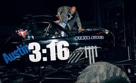 WWE News: Steve Austin on driving a monster truck over The Rock's car