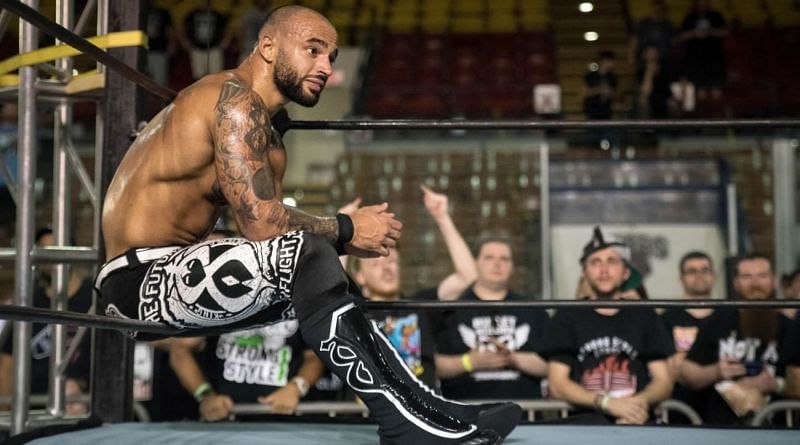 Ricochet is a former champion in New Japan Pro Wrestling
