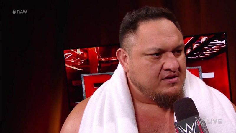 Is there anyone as intense as Samoa Joe on the microphone?