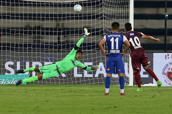 NorthEast United penalty Bengaluru 