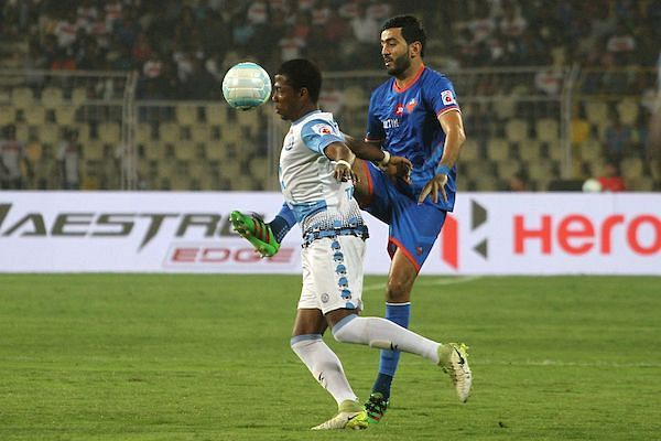 Despite getting booked, Jahouh played his aggressive game. (Photo: ISL)