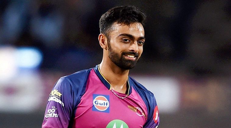 Unadkat was picked by Rising Pune Supergiant for 30&nbsp;lakhs