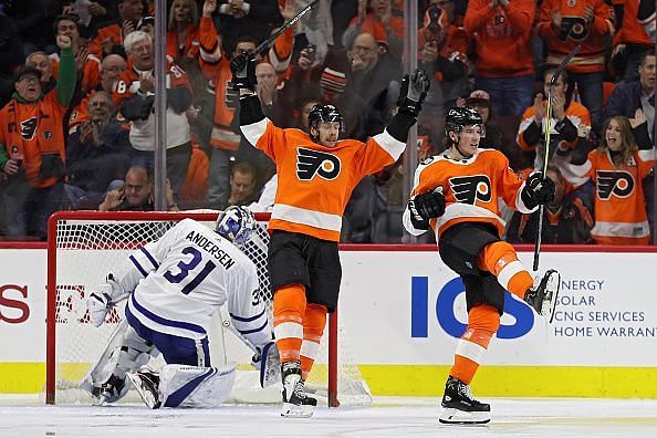 Toronto Maple Leafs v Philadelphia Flyers