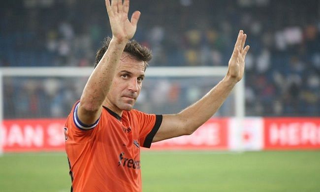 Del Piero played for Delhi Dynamos