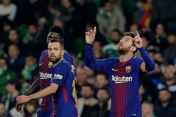 Real Betis 0-5 Barcelona: Player Ratings
