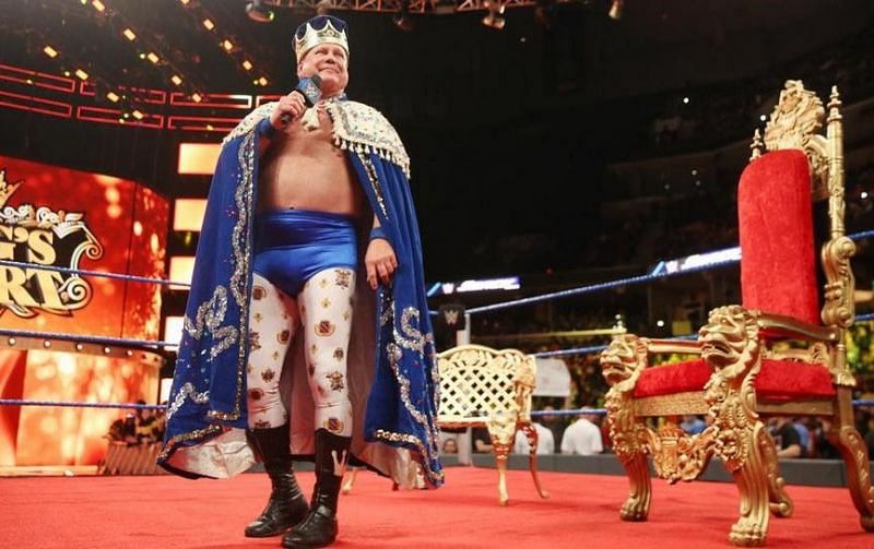 The King had a less than memorable appearance at the Royal Rumble in 1997