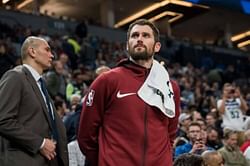 Cavaliers hold team-meeting as several players question Kevin Love's Illness