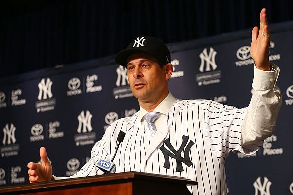 New York Yankees Introduce Aaron Boone As Manager