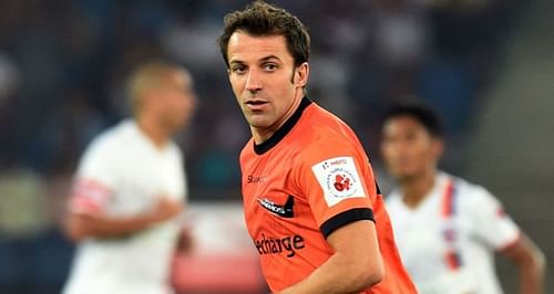 Del Piero is among those who didn't play in an ISL semi-final