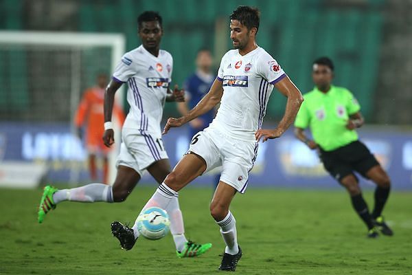 Pune lost steam after Marcos Tebar had to come off due to an injury. (Photo: ISL)