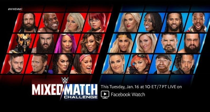 Image result for wwe mixed match challenge