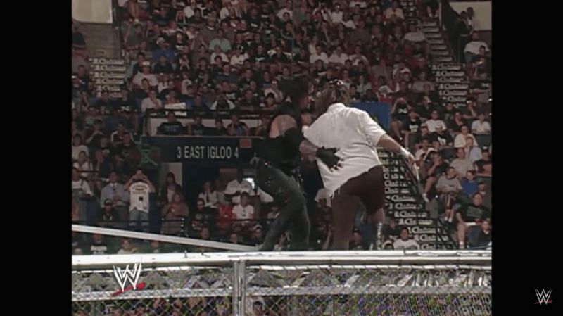 The shocking moment Mick Foley was nearly killed