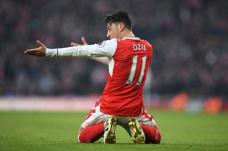 Ozil is out of contract in the summer
