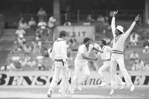 Kapil Dev and Karsan Ghavri bowled beautifully to bowl out Australia for 83