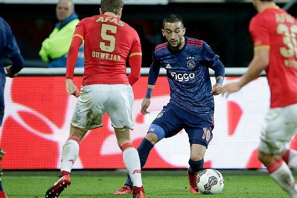 Hakim Ziyech is one of the best attackers in the Eredivisie