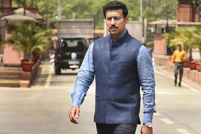 Sports Minister Rajyavardhan Singh Rathore