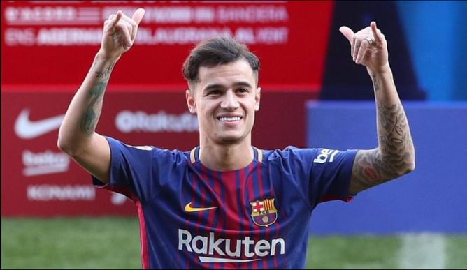 Video: FC Barcelona welcomes Philippe Coutinho with Hindu devotional chant