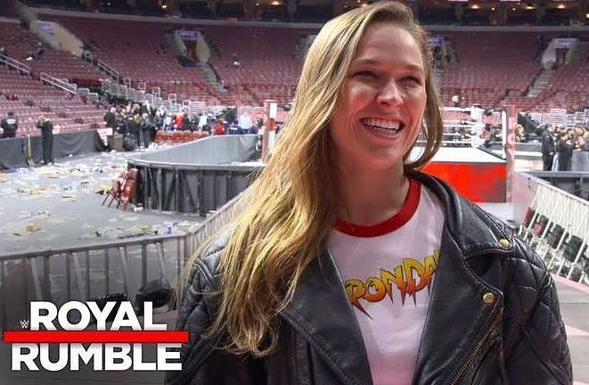 &#039;Rowdy&#039; Ronda Rousey has her sights set at Wrestlemania 34