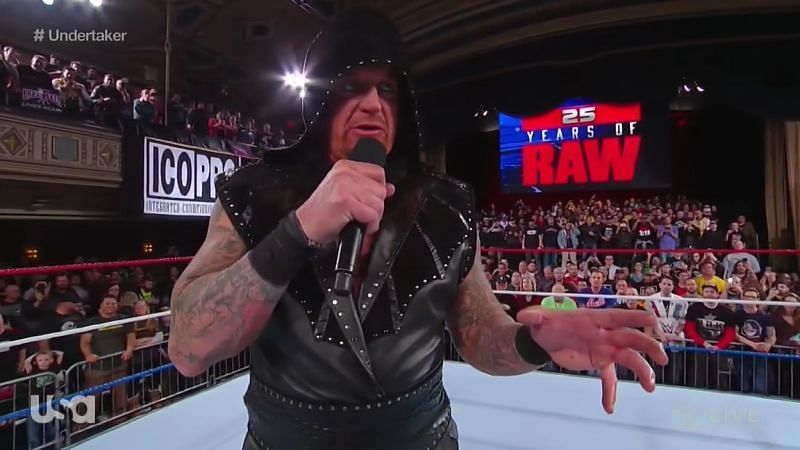 The Deadman was back on Monday Night Raw