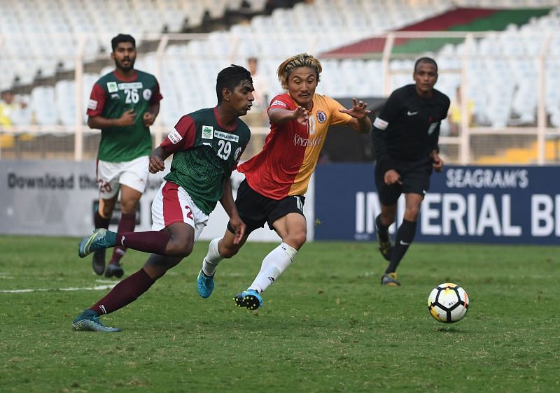 Katsumi Yusa was East Bengal's best player (Photo: I-League)