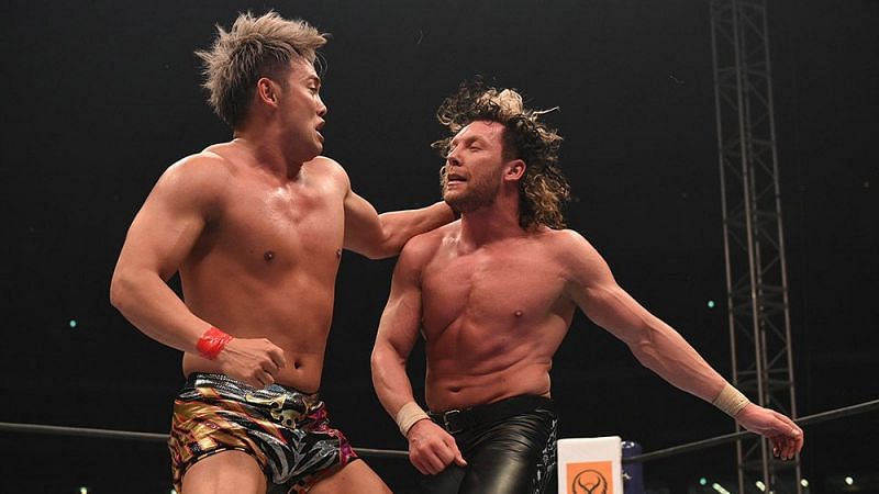 Okada and Omega had a series of matches throughout 2017