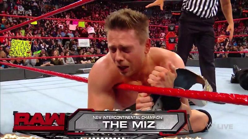 The Miz defeats &#039;The Big Dog&#039; to emerge victorious at RAW 25