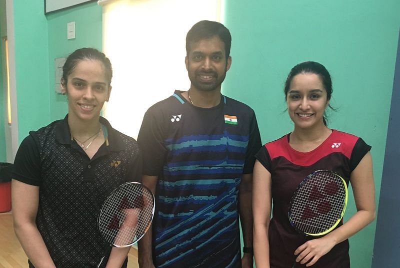Shraddha Kapoor getting training from Gopichand and Nehwal
