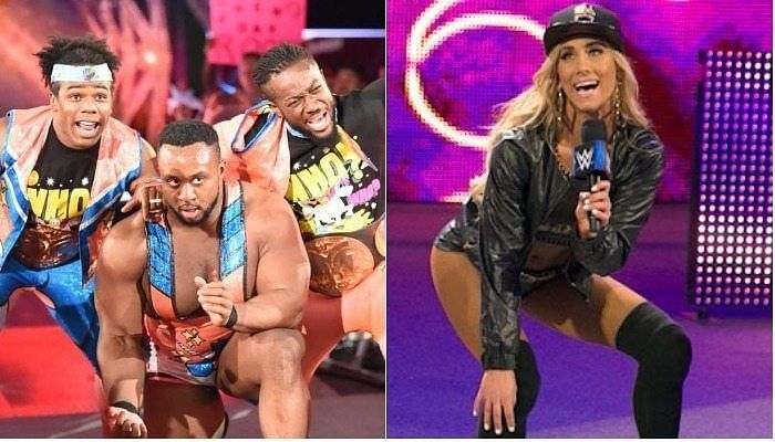 Big E and Carmella are the final team to enter the MMMC