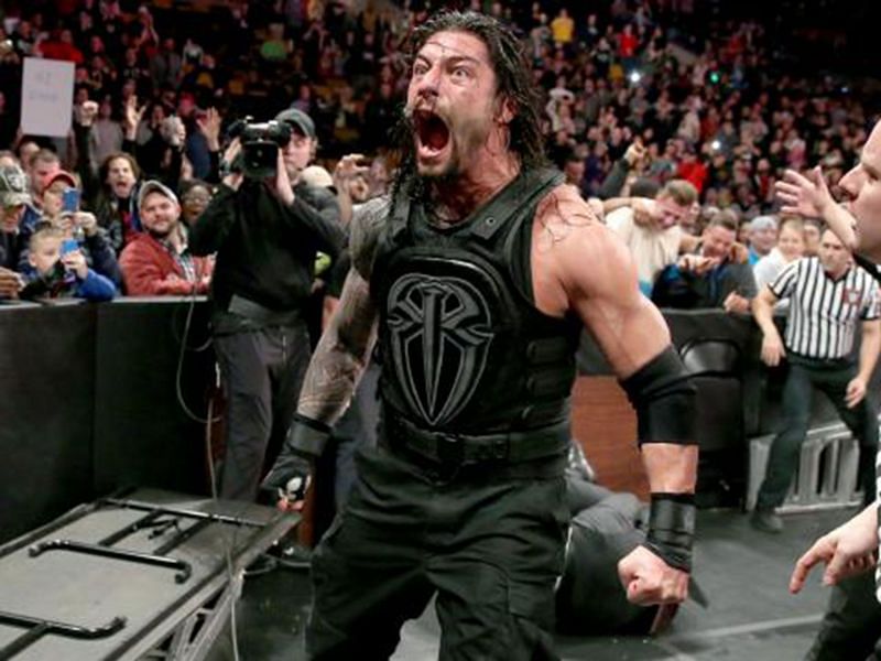 The wrath of Roman Reigns was astonishing at TLC 2015.