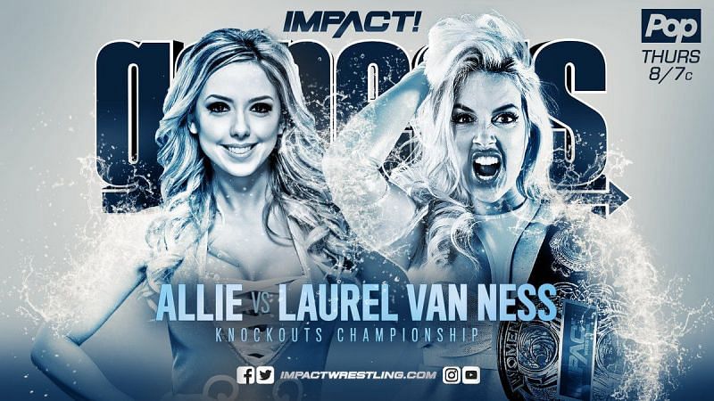 Laurel Van Ness defends her title against Allie next