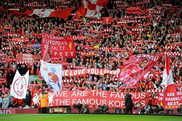 Liverpool Fans Kop Best Fans in the world