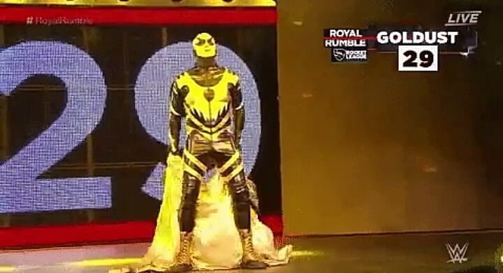 Goldust is now joint second for the most Royal Rumble match appearances 