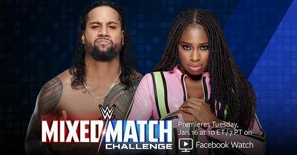 Image result for wwe mixed match challenge uso