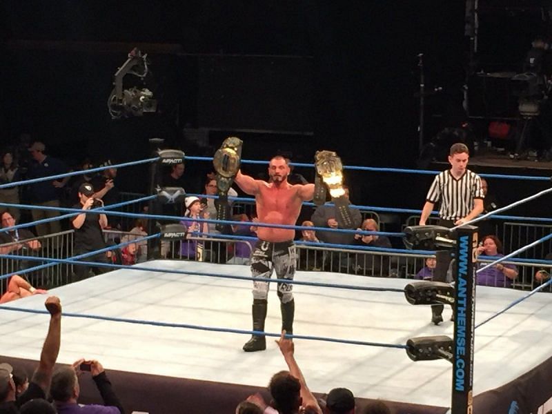 Austin Aries wins Grand Championship at 14th, January tapings - Photo Credit: Jacob Cohen