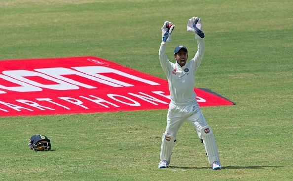 Stats: Wriddhiman Saha breaks Indian record for most dismissals in a Test