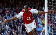 Thierry Henry of Arsenal celebrates