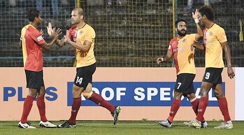 East Bengal team. Pic courtesy- The Indian Express.